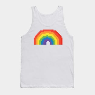 Pixel LGBT Rainbow Tank Top